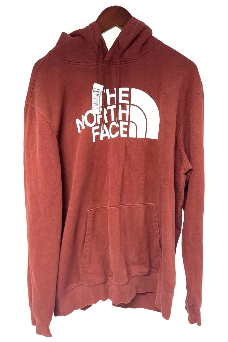 The North Face Men's Half Dome Pullover Hoodie Dark Rust